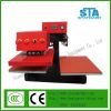 Pneumatic Shaking Heat Double Stations T-shirt Heat Press Machine for Sale