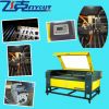 CO2 laser engraver, double heads, CCD laser cutter