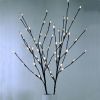 39" Battery Operated LED Cherry Blossom Branches with Timer, 2pc/set