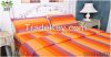 Breathable hand woven 100% cotton bedding sets 4pcs Ventilate Massage zz4001