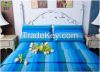 Breathable hand woven 100% cotton bedding sets 4pcs Ventilate Massage zz4001