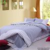 Breathable hand woven 100% cotton bedding sets 4pcs Ventilate Massage Function zz4007