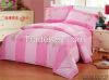 Breathable hand woven 100% cotton bedding sets 4pcs Ventilate Massage Function zz4006