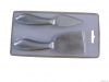 2pcs hollow handle cheese knife set, cheese slicer