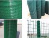 Green Vinyl coated welded wire mesh fencing / Pvc coating Mesh Roll 