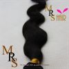 22-Inch Natural Black Boby Wave Unprocessed Human Virgin Hair Weaves