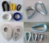 China made rigging part wire rope thimbles, electric cable thimble