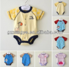 Baby wear Stripe OEM, 100% cotton kids cute romper wear manufacturing