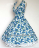 1950s fashion vintage swing dress rockabilly dress retro dress