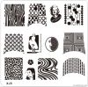 2014 hot nail art stamping plate