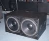 Dual 18 inch Woofer