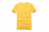 AJB05/MJB05 180g 21S Banana yellow Combed cotton T- shirts for men/women