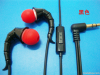 earphone with microphone for mobilephone computer