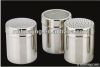 Stainless steel cocoa shaker&pepper shaker&herb shaker