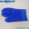 silicone glove with fi...