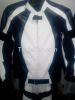 MENS MOTORBIKE LEATHER SUIT BLACK COLOR