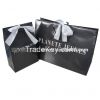 Paper bag with handle, glossy lamination