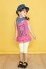 Baby girl's summer clothing suits vest and leggings