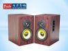 active 2.0 hifi speaker, bluetooth speaker, high-end wood speaker