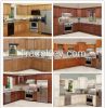 Solid wood kitchen cab...