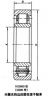 Clydrical roller bearing 30203-32210 