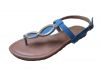 2014 summer new design flip-flop metallic flat sandal, girl,lady shoes