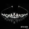 1" New Stunning Bridal Wedding crystal Children tiara crown headband 1