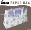 loop handle luxury paper shopping bag