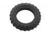 Eco-friendly, floating rubber dog toy - solid tire