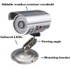 Waterproof Silver Bullet Security CCTV Camera