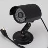 Waterproof Indoor Outdoor Black Bullet Security CCTV Camera