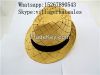 VG-MF001White Fedora Hat, Made of Paper Straw, One Size Fits All, Ideal