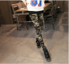 Color Block Modern Style Slimming Camouflage Pattern Leggings For Women