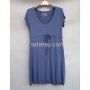 2016 fashionable plus size sleepwear women nightdress in viscose