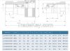 ZJ-YBA ISO 7241-1 Series B stainless steel hydraulic quick disconnect coupling