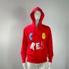 OEM Men 3d Print Hoodie Custom Logo Embroidery French Terry Heavyweight Oversized Full Zip Up Hoodies