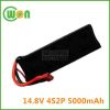14.8V 4S2P 5000mAh Bat...