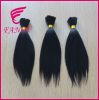 100% peruvian virgin remy hair bulk straight hair Top selling on sale