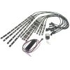 12pc Led Neon Glow 18 Color Kit Street Glide Motorcycle Led Strip Lighting Kit