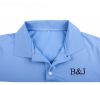 hiqh quality 100% cotton pique mens customized polo t shirts with my company embroidered logo