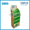 folding cardboard rack display for tea bags