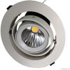 round recessed COB led down light