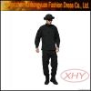 Black military uniform tactical uniform