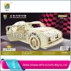 Diy 3d wooden puzzle assembly car toys