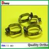 dental orthodontic molar bands with sheath/plain bands