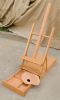 wooden easel, easel