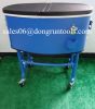 82QT Iron ice cooler cart