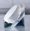 wholesale clear 70mm big crystal diamond paperweight