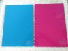 A4 PP spiral notebook