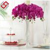 Artificial Home Decorative PU Material High Quality Butterfly Orchid